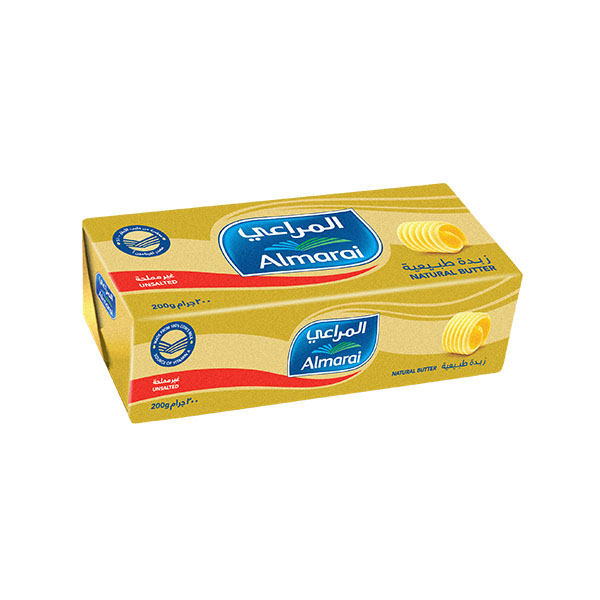 Almarai Natural Unsalted Butter 200g
