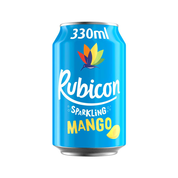 Rubicon Sparkling Mango Drink Cans 330ml