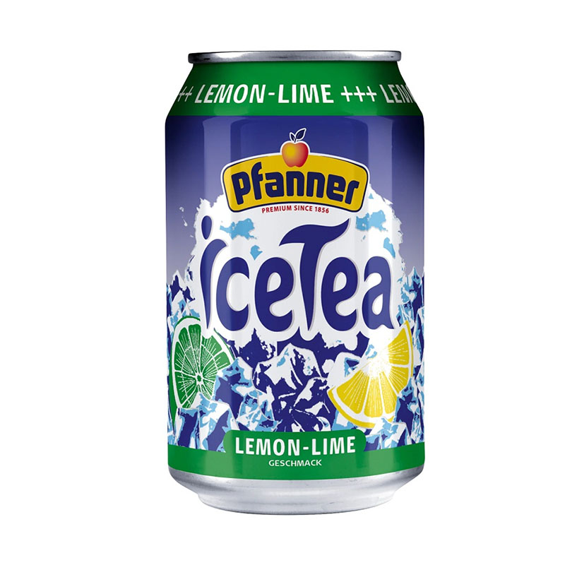 Pfanner Lemon & Lime Ice Tea 330ml