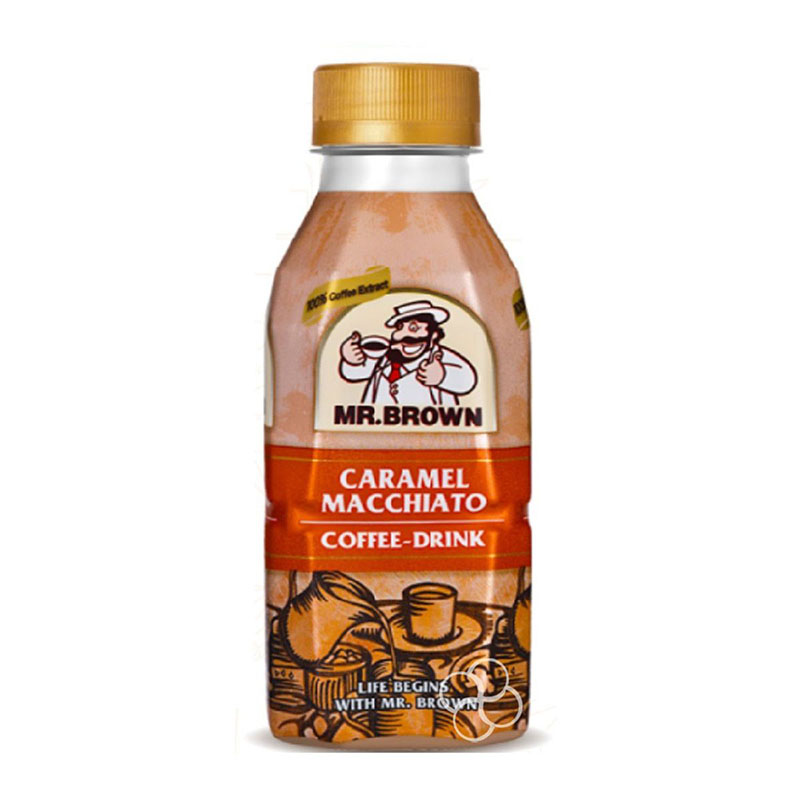 Mr. Brown Caramel Macchiato Coffee Drink 330ml