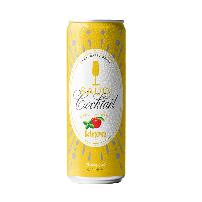 Kinza Cocktail Carbonated Drink Can 250ml