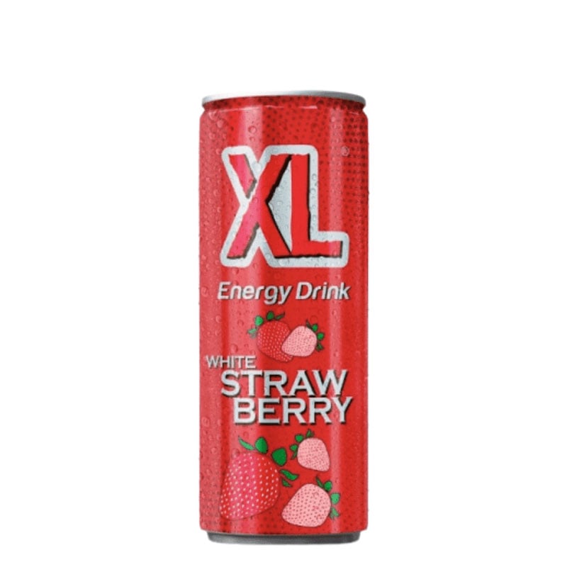 XL Energy Drink White Strawberry 250ml