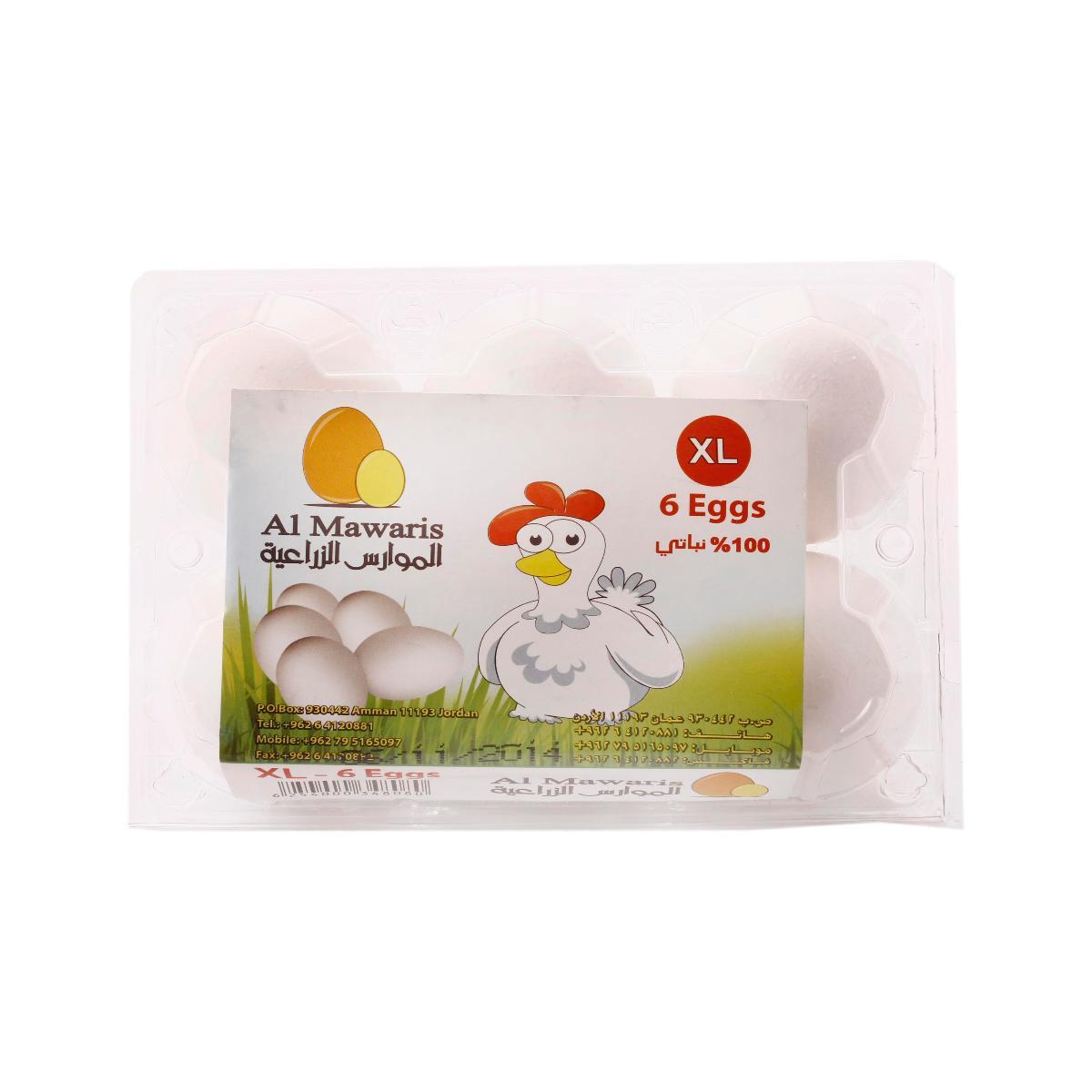 Al Mawaris (Xlarge) Eggs 400 g 6 Eggs