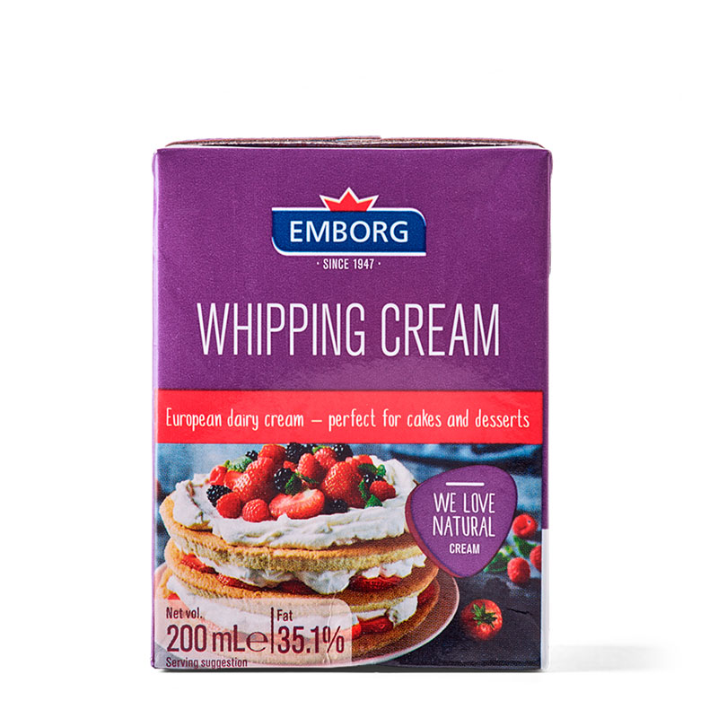 Emborg Whipping Cream 200ml