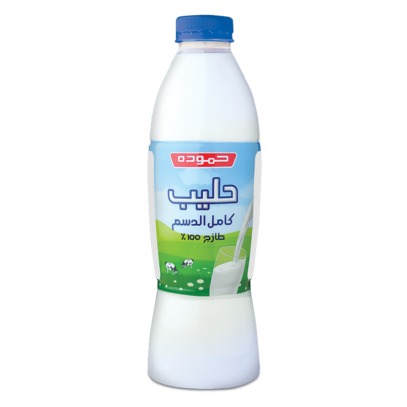 Hammoudeh Fresh Milk, Full Fat 1L
