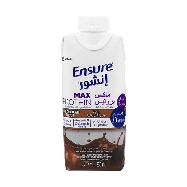 Ensure Max Protein Nutrition Shake Milk Chocolate 330ml