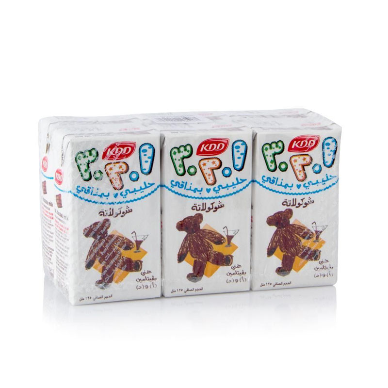 KDD 1.2.3 Chocolate Milk 6pcs x 125ml