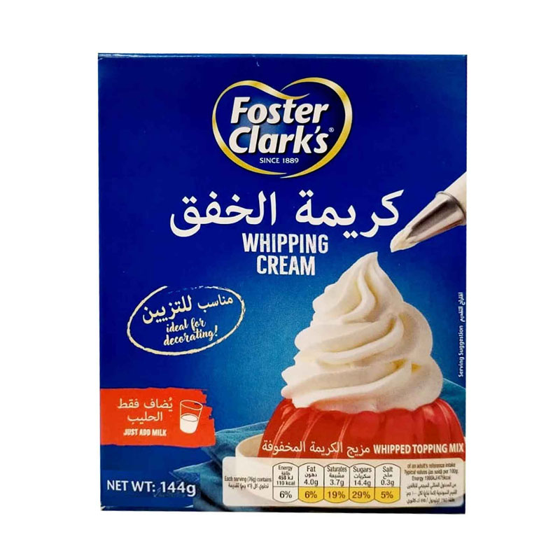 Foster Clark's Whipped Topping Mix 144g