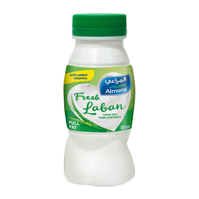 Almarai Full Fat Fresh Laban with Added Vitamins 180ml