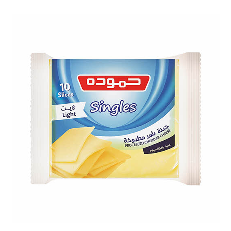 Hammoudeh Light Processed Cheddar Cheese 10 Slices