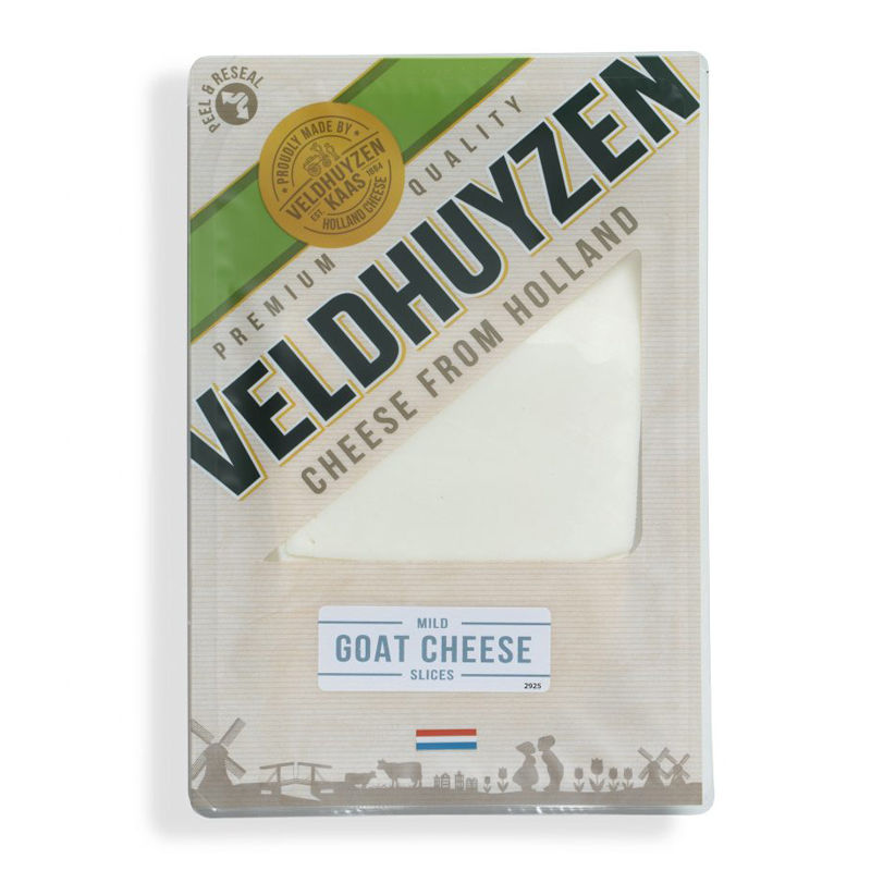 Veldhuyzen Mild Goat Cheese Slices 150g