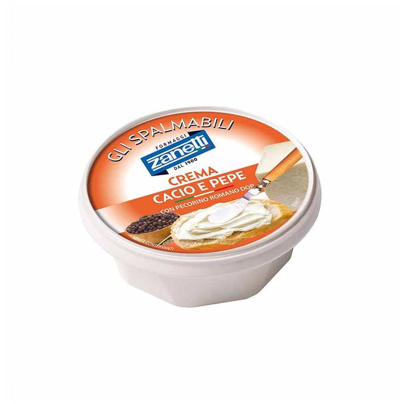 Zanetti Cacio & Pepe Cheese Cream 125g