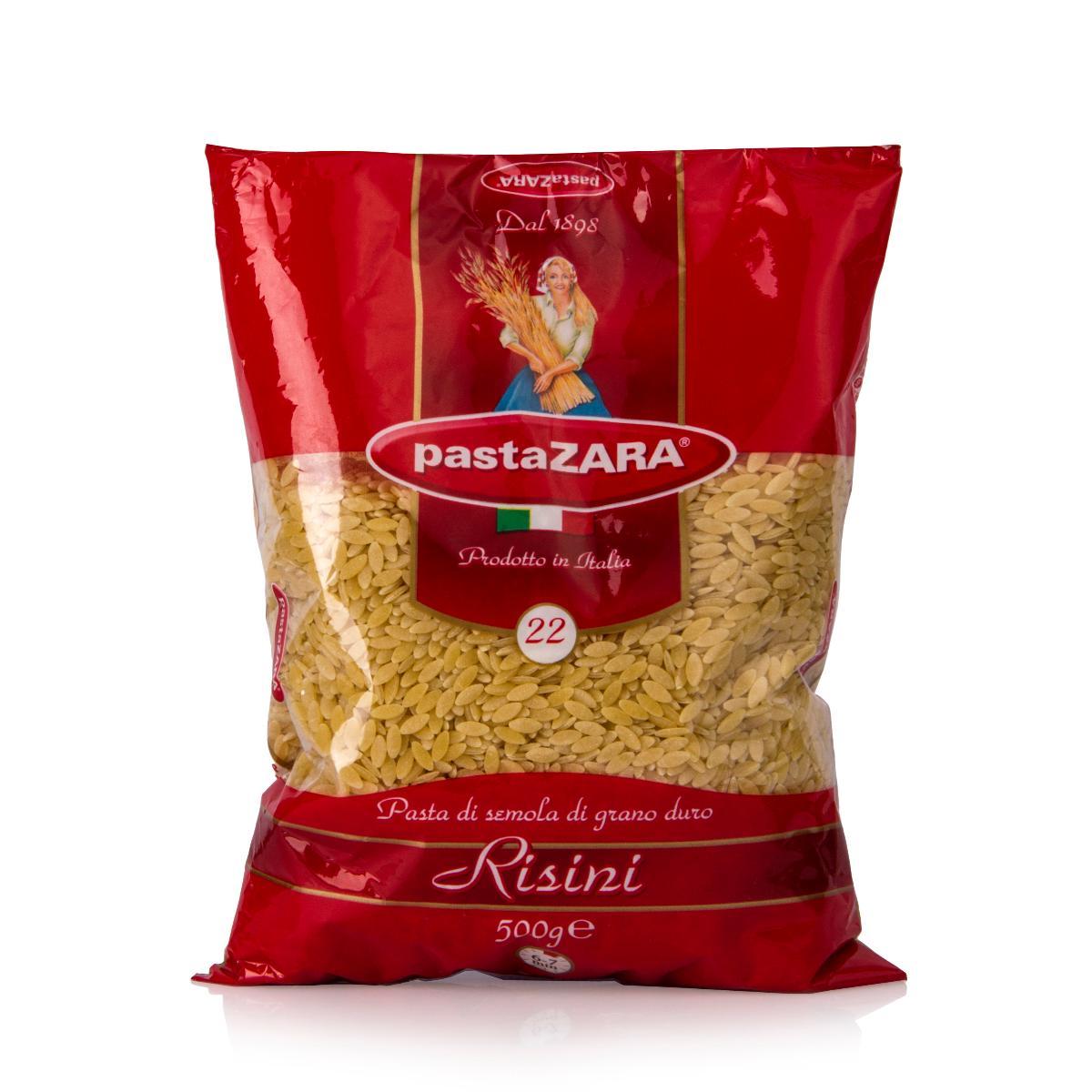 Pasta Zara Risini 22 (500 g)