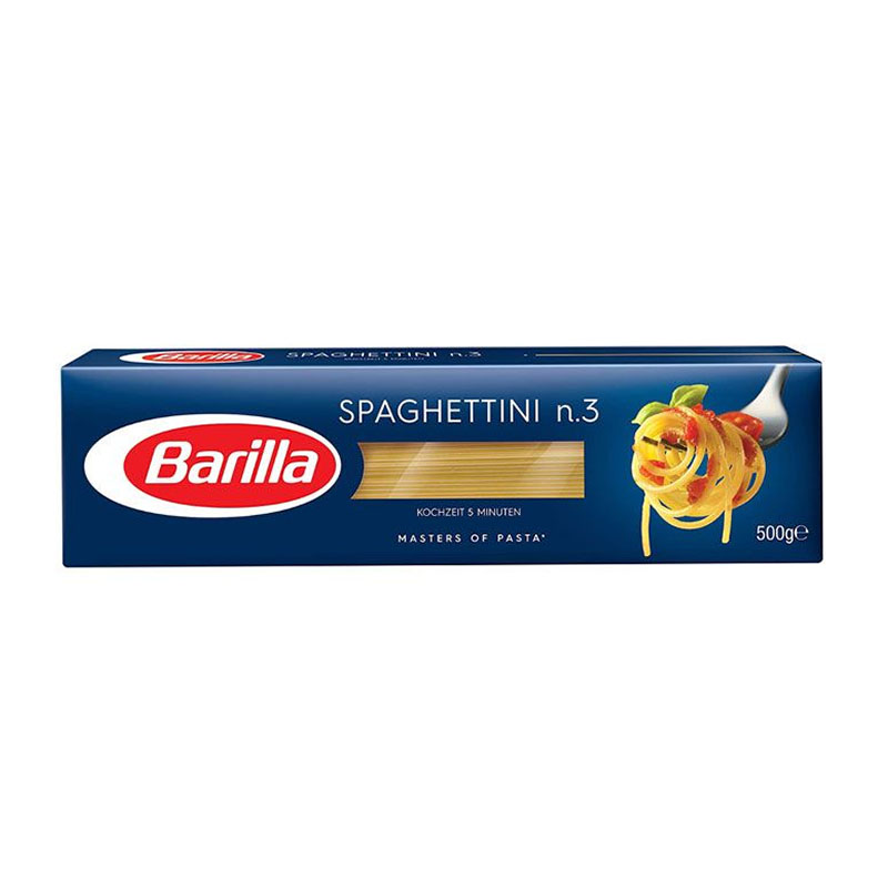 Barilla Spaghettini Number 3 500g