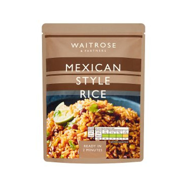 Waitrose Mexican Style Rice 250g