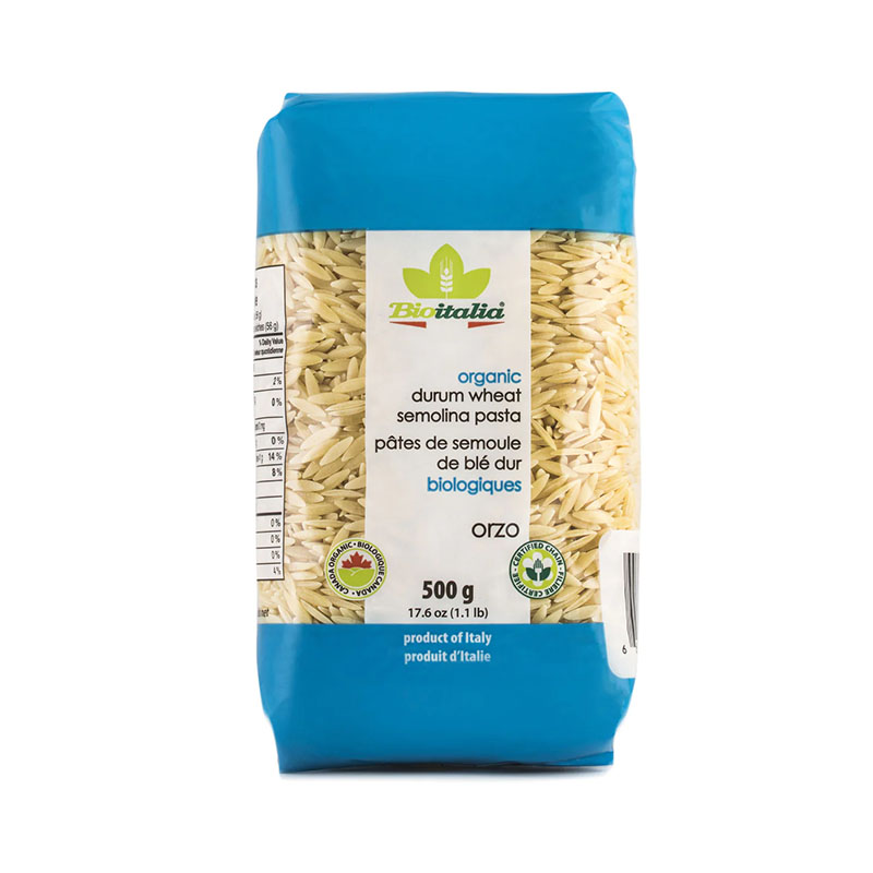 Bioitalia Durum Wheat Orzo 500g