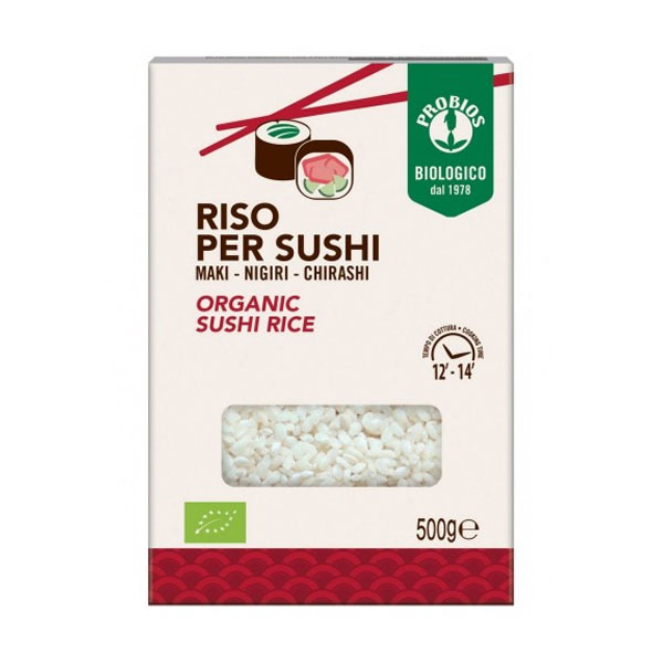 Probios Organic Sushi Rice 500g
