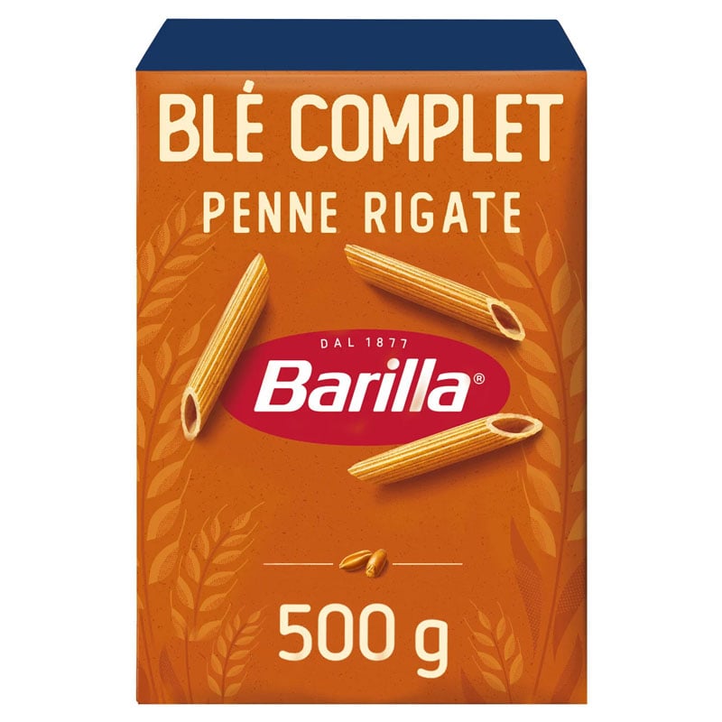 Barilla Wholemeal Penne Rigate Pasta 500g