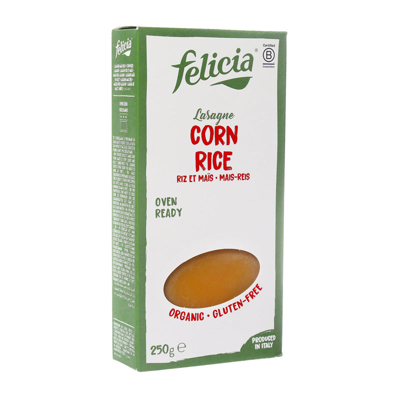 Felicia Gluten Free Corn Rice Lasagna 250g