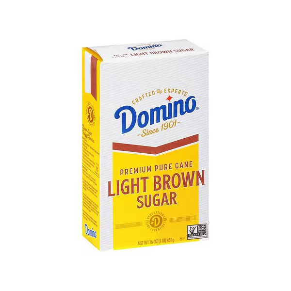 Domino Premium Pure Cane Light Brown Sugar 453g