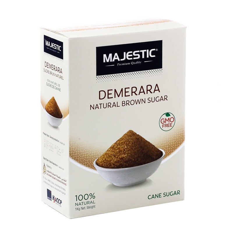 Majestic Demerara Natural Brown Sugar 1Kg