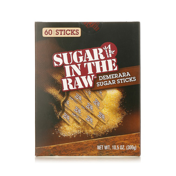 Sugar In The Raw Demerara Sticks 60Pcs