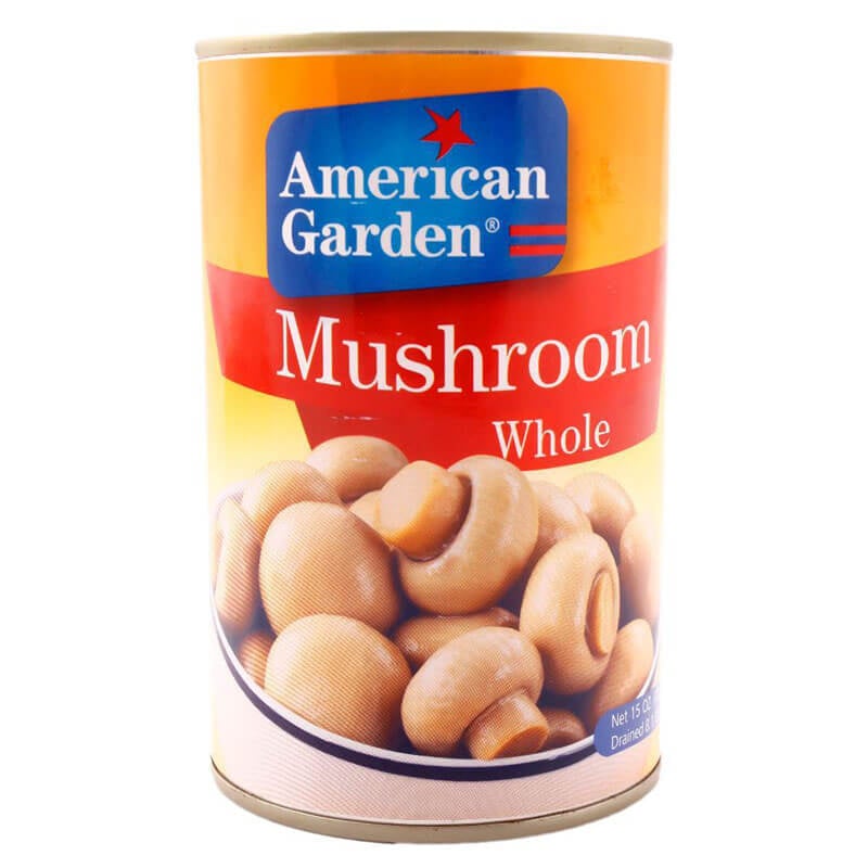 American Garden Whole Mushrooms 400g