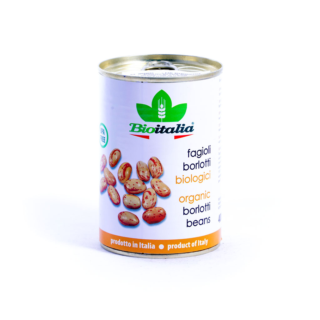 BioItalia Borlotti Beans 400g