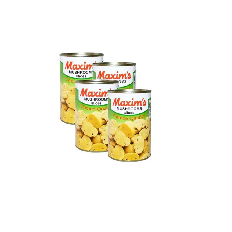 Maxim's Sliced Mushrooms 425g (3 + 1 Free)