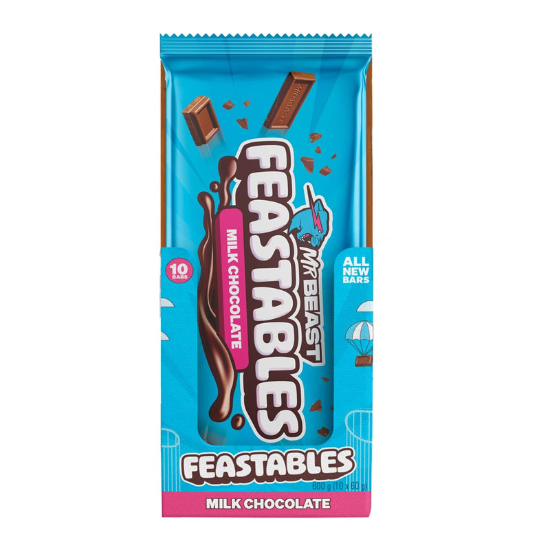 Feastables By Mr.Beast Bar Milk Chocolate 60g