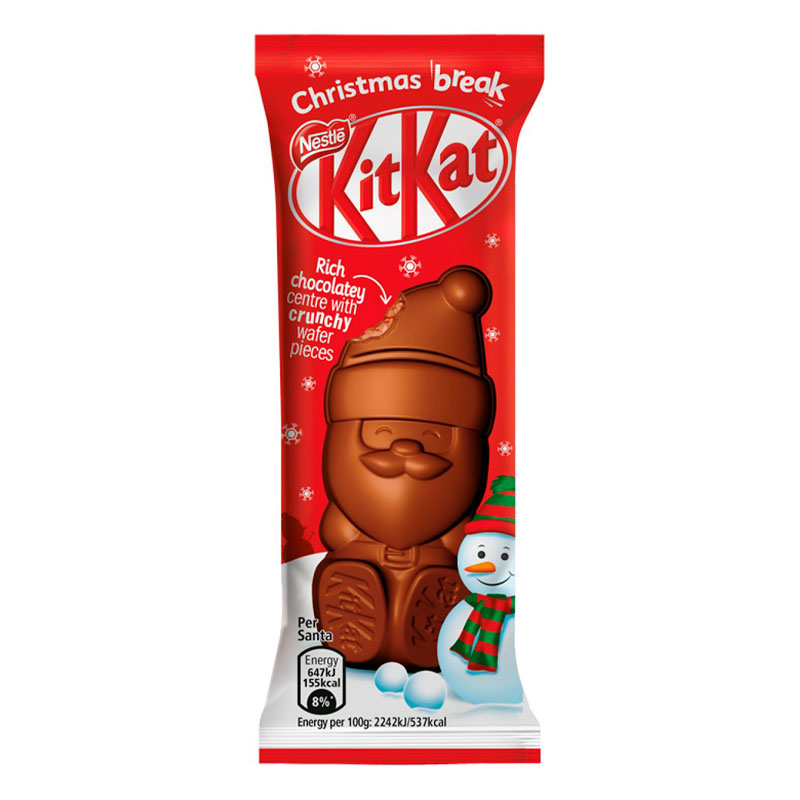 KitKat Santa Milk Chocolate Bar 29g