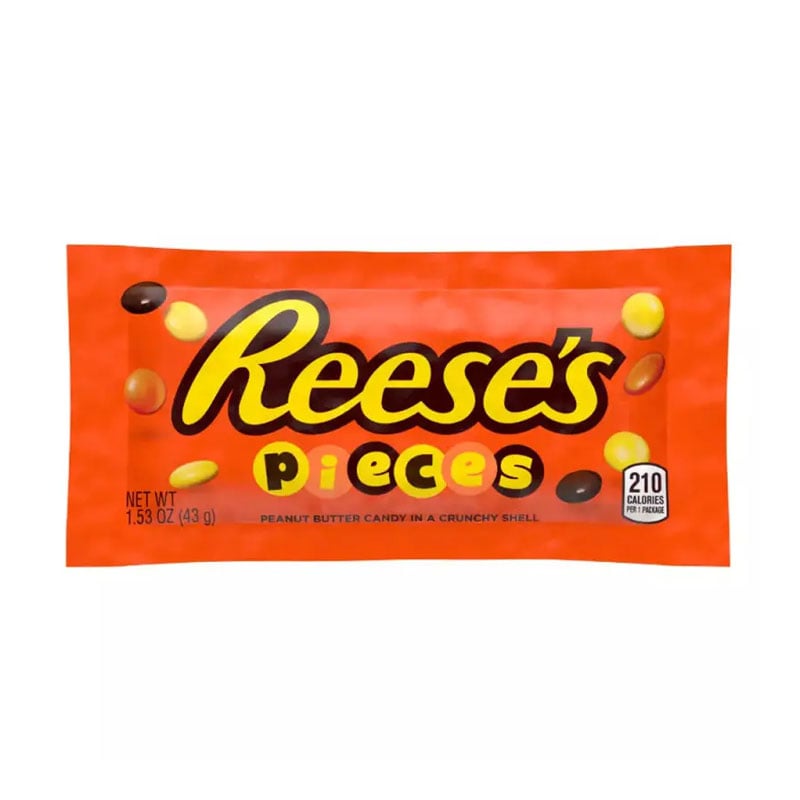 Reese's Pieces Peanut Butter Candy in a Crunchy Shell 43g