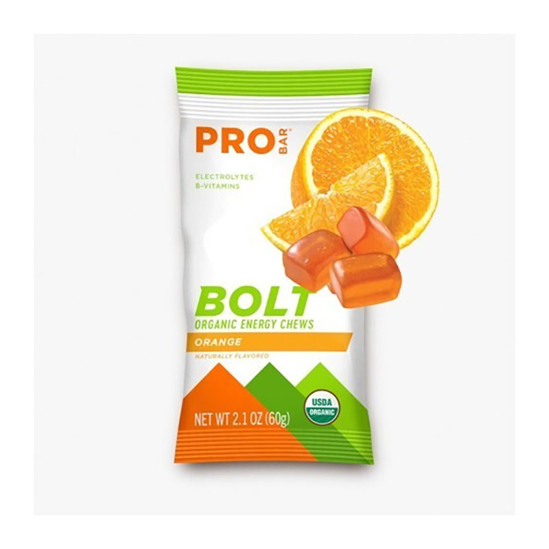 Probar Bolt Organic Energy Chews Orange 60g