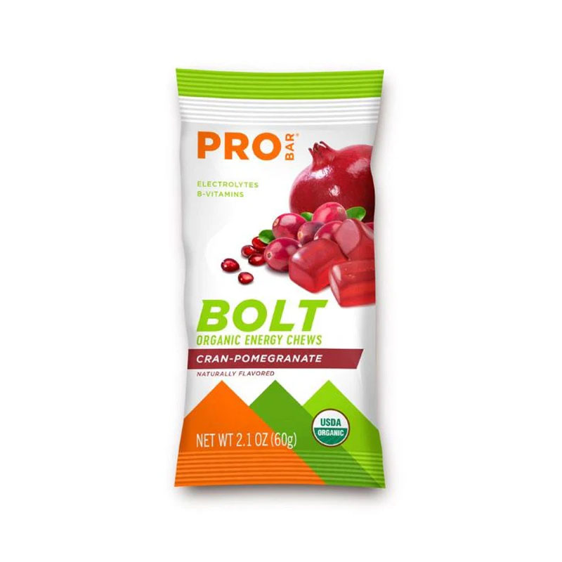 Probar Bolt Organic Energy Chews Pomegrant 60g