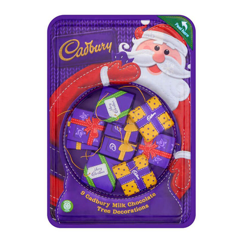 Cadbury Chocolate Parcel Tree Decorations 83g