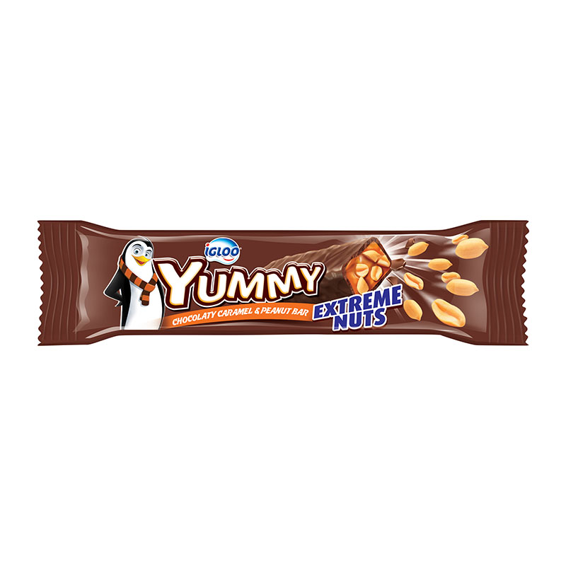 Igloo Yummy Chocolate Extreme Nuts Bar 22g
