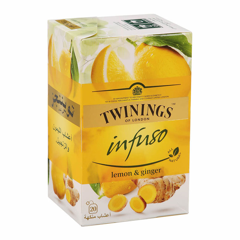Twinings Infuso Lemon & Ginger 20 Tea Bags