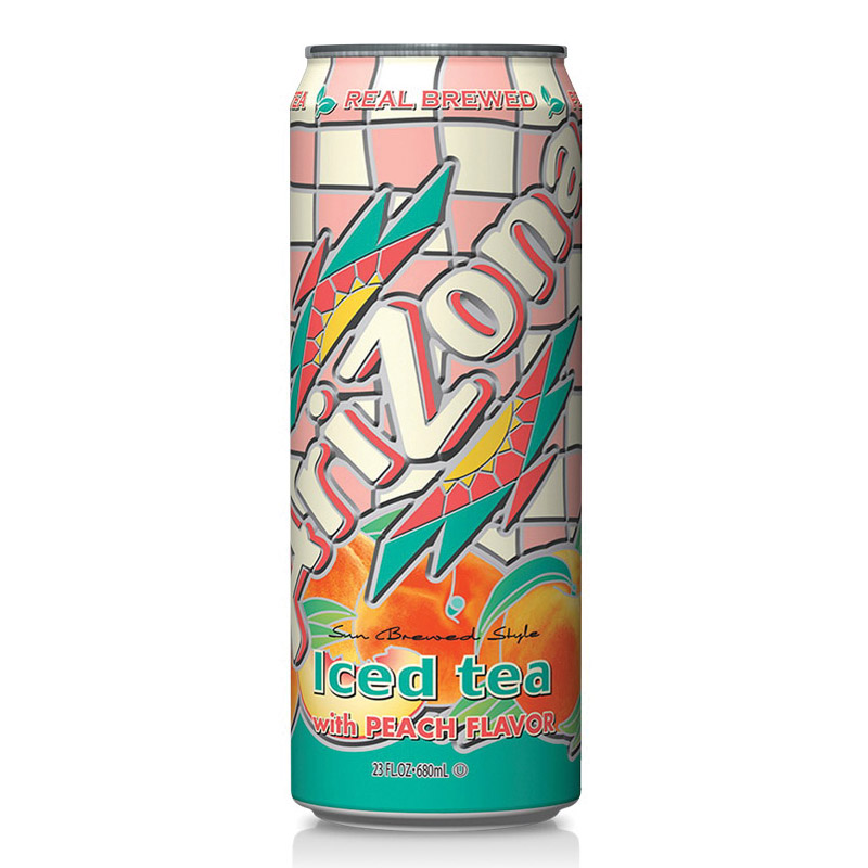 Arizona Iced Tea with Peach Flavour 680ml (Imported)