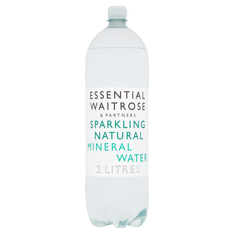 Waitrose Essential Sparkling Natural Mineral Water 2L