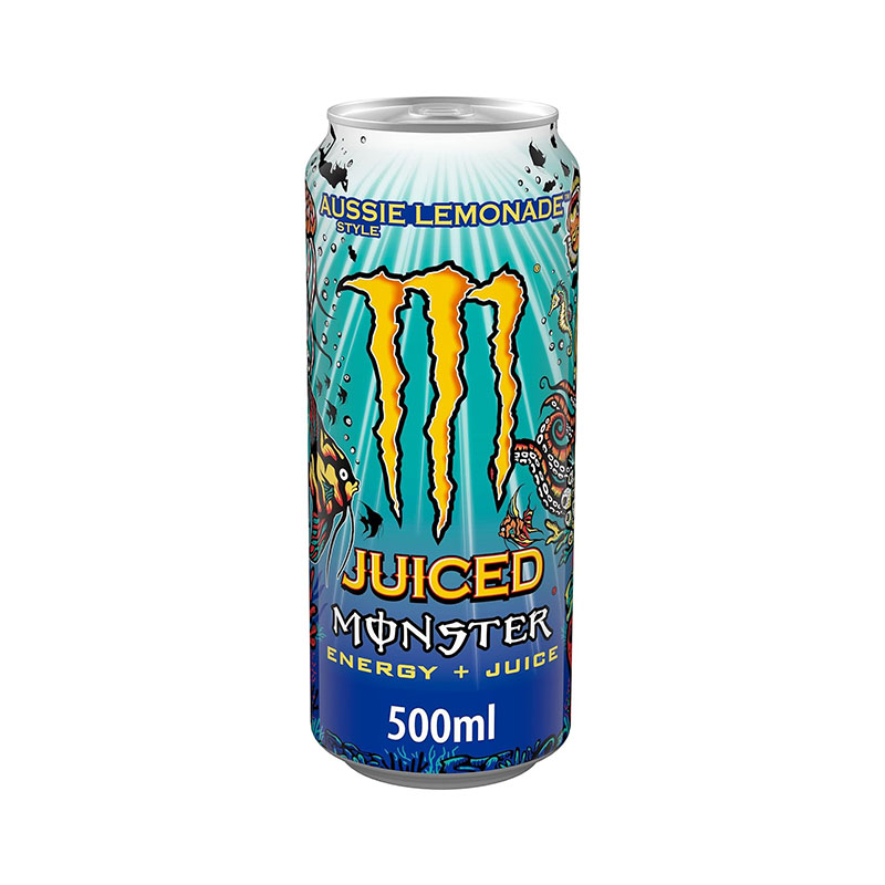 Monster Juiced Aussie Lemonade Energy Drink 500ml