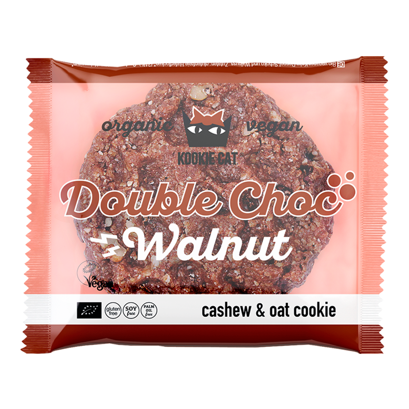 Dragon Superfoods Cashew & Oat Cookie with Double Choc & Walnut 50g