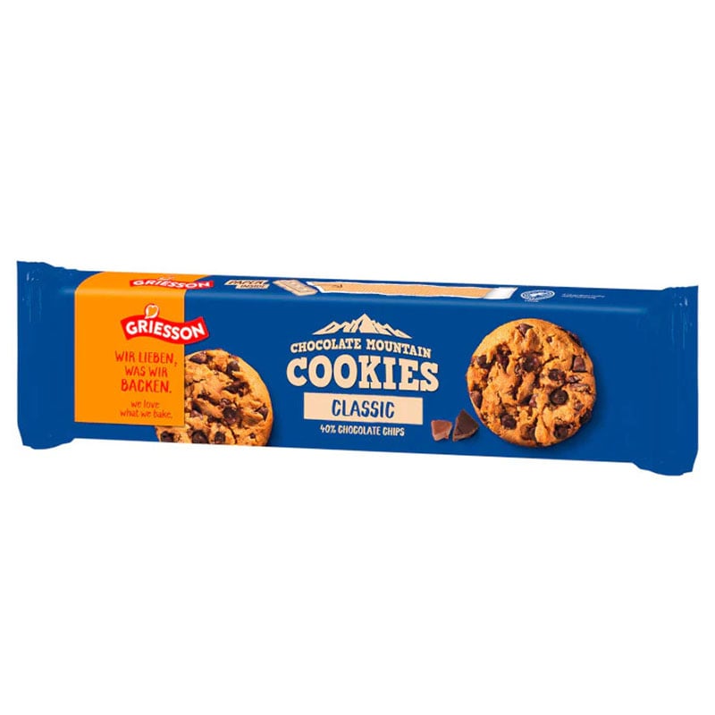 Griesson Chocolate Mountain Cookies Classic 150g