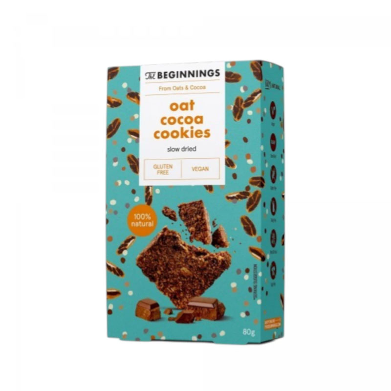 The Beginnings Gluten Free Oatmeal & Cocoa Cookies 80g