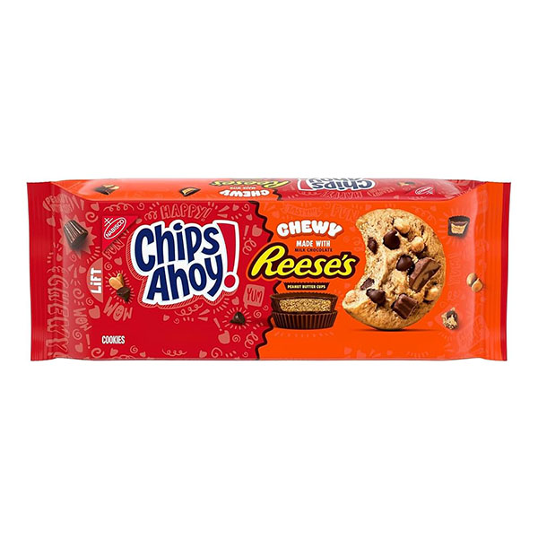 Chips Ahoy Chewy Cookies with Reese’s Peanut Butter 269g
