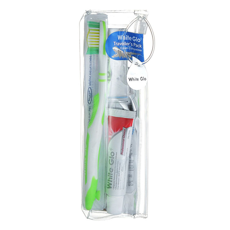 White Glo Traveler's Oral Care Pack