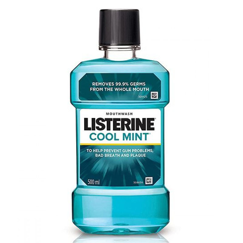 Listerine Cool Mint Mouthwash 500ml