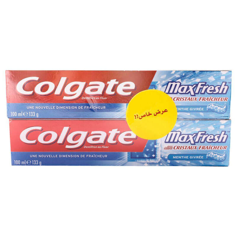 Colgate Max Fresh Toothpaste 15% Off 2Pcs