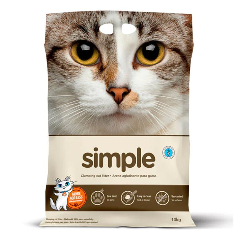 Intersand Simple Clumping Cat Litter 10Kg