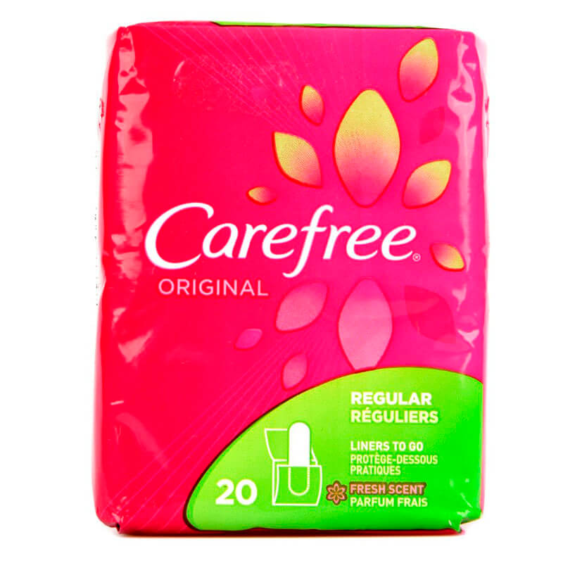Carefree Acti-Fresh Regular Pantiliners Scented 20 Pcs