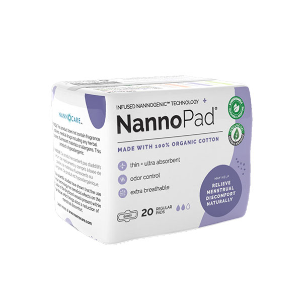Nannopad Natural Incontinence Regular Pads 20pcs